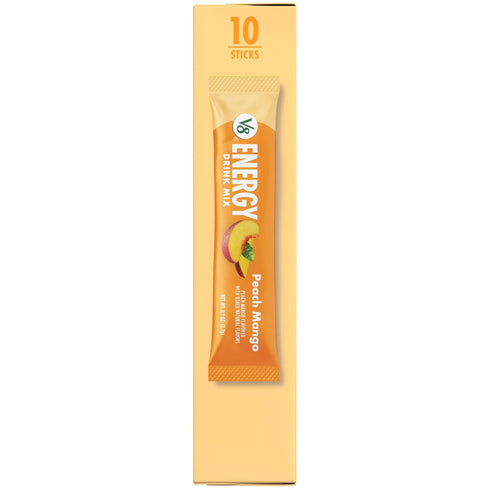 V8 .10 oz Packet (120 Count) Energy Peach Mango Energy Drink Powder
