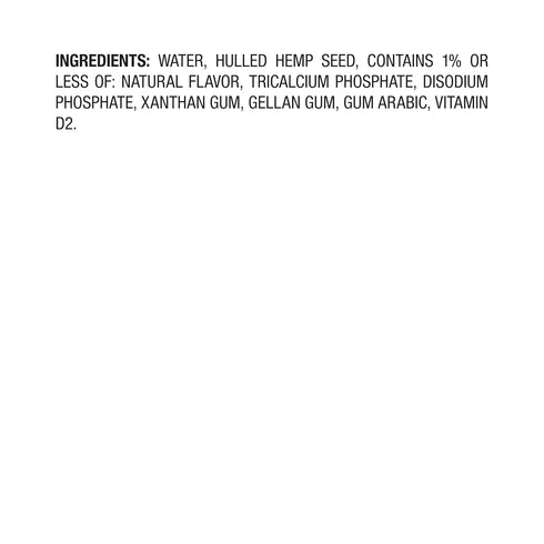 32 oz Pacific Foods Unsweetened Vanilla Hemp Milk, Plant Based Milk, Carton