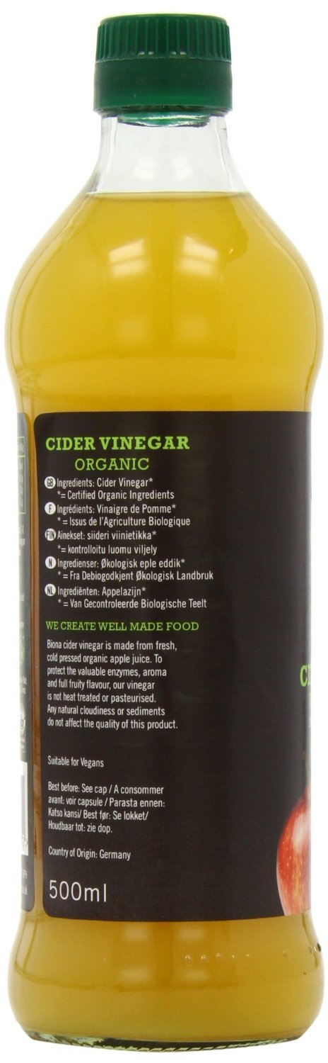 Biona 500ml-2 Pack Organic Cider Vinegar