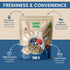 GINA Bio GINA Organic Granola Classic Vegan with toasted oats & seeds- Crunchy granola adds texture & flavor