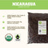 3 Tiny Footprint Coffee - Fair Trade Organic Nicaragua Segovia Dark Roast | Whole Bean Coffee | USDA Organic | Fair