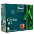 100 Pack)-Strong, packed Dilmah Premium Ceylon Black Tea - Tea Bags (Single Robust, and Aromatic for everyday