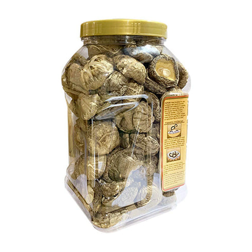 16 oz., 4-5cm FUYUKI Dried Mushrooms Dried Shiitake Mushrooms Dehydrated Mushrooms Premium Top Grade Shiitake Mushrooms