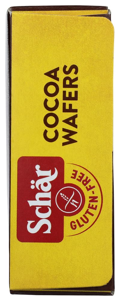 4.4 oz (Pack 4) Schar Cocoa Wafer Gluten Free