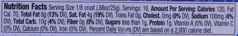 Wholly Wholesome 14 OZ Organic Traditional Pie Shells