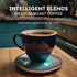 100 100% Intelligent Blends Medium Dark Roast Coffee Pods, ct, Single Serve Pods Arabica Coffee, Compatible with Keurig