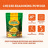 8.8 SOONICORN Cheese Popcorn Seasoning Powder, Ounce Delicious Popcorn Cheese Powder for Perfectly Seasoned Popcorn!