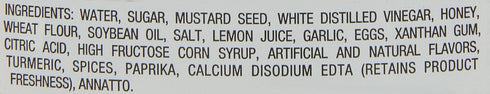 10.25 (Pack 6) Inglehoffer Sweet Hot Mustard, Ounce Squeeze Bottle
