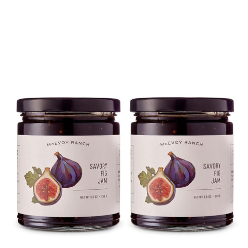 Savory Fig Jam 9.5 OZ (2-pack)