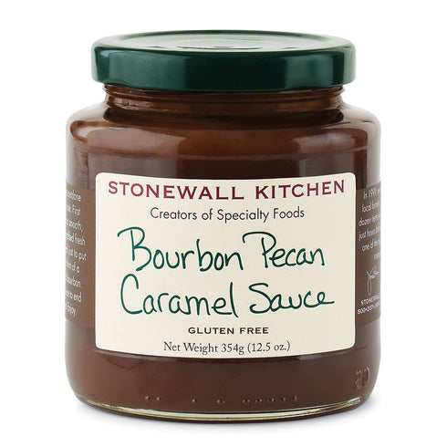 Stonewall Kitchen Bourbon Pecan Caramel Sauce - 12.5 Ounces
