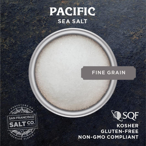 5 lbs. Gourmet Sea Salt - Bulk Fine Grain by San Francisco Salt Company