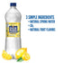 33.8 oz. Deer Park Sparkling Water, Lemon, Bottle