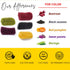 5-Color 3 Packs 8.8 oz Vegetable Rice Vermicelli Noodles Pumpkin, Sweet Potato, Beetroot, Sesame & Moringa Gluten Free