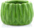 2 4 6 Inches Live Lucky Bamboo Stalk Love Arrangement in Round Green Ceramic Planter - and Lucky Bamboo Indoor Potted