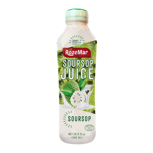 Rozemar Soursop Juice | Tropical Soursop Beverage | Rich Flavor Superfruit Drink
