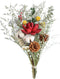 FRECI Dried Flowers Bouquet Natural Flowers Bouquet Decorative Flowers Bouquet for Wedding DIY