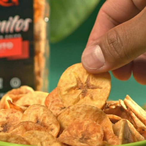 20 (Pack 1) Iberia Maduritos Naturally Sweet Plantain Chips, Ounce