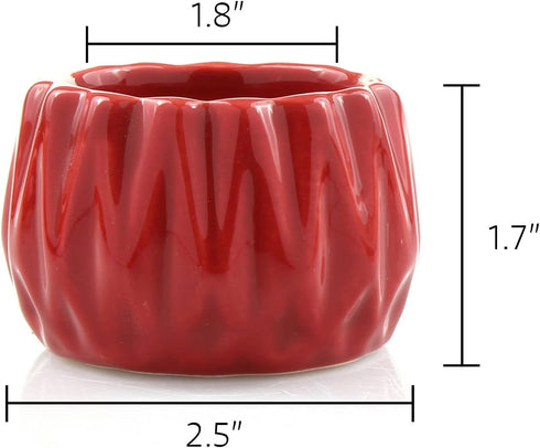 2 4 6 Inches Live Lucky Bamboo Stalk Arrangement in Round Red Ceramic Planter - and Lucky Bamboo Indoor Potted House
