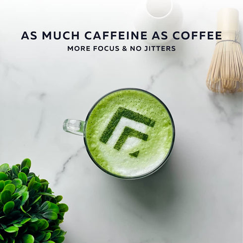 ACTA 40g, (170mg) Matcha Energy Tea High Caffeine Blend for Increased Focus & Clarity, Perfect Coffee Alternative Made