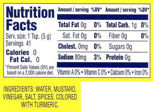 Generic 7.25 Hot Chinese Mustard - Two Ounce Jars of Chinese Hot Mustard
