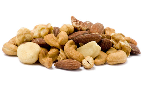 (2 LB) Sincerely Nuts Roasted & Unsalted Mixed Nuts Almonds, Cashews, Brazil Nuts, Hazelnuts & Pecans - Vegan, Kosher
