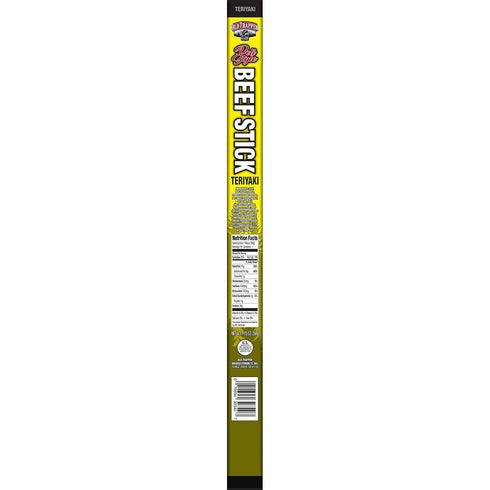 1.75-Ounce Packages, 10 (Pack 26) Old Trapper Deli-Style Sausage Sticks, Teriyaki Flavor, Individually Wrapped Grams