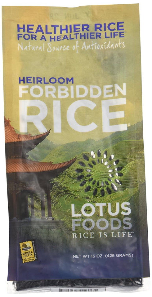 Lotus Foods Forbidden Black Rice (6x15 OZ)