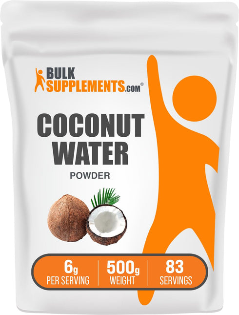 BulkSupplements.com Coconut Water Powder - Electrolyte Supplement, Water Flavoring & Enhancer -