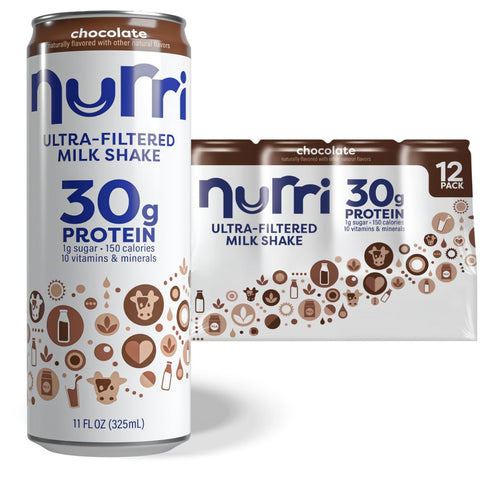 Nurri - 30g Protein Ultra Filtered Milk Shake Chocolate - Lactose Free,