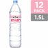 1.5 (Pack 12) Evian Natural Spring Water, L bottle