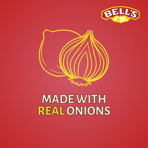 6 oz Bell's Fresh Fried Onions Bag Crispy & Flavorful Topping for Green Bean Casserole, Burgers, Salads & More Classic