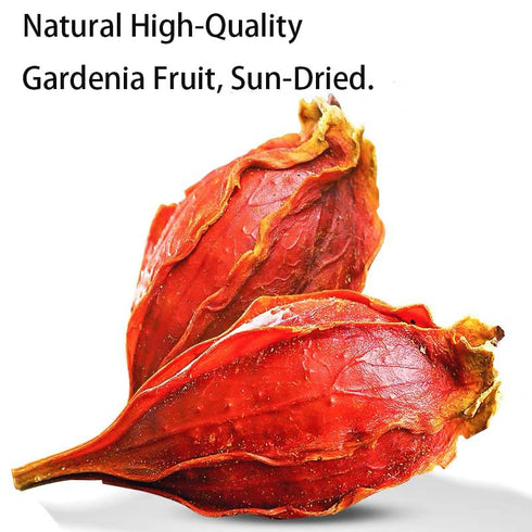 Doorpetal 8.81oz/250g Gardenia Fruit - Pure Natural Chinese Herbal Medicine- Cape Jasmine Fruit- Dried Whole Herbal