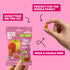Gummy 12-Pack (480g), Bob Snail Fruit Bites Apple Raspberry flavor, Real Fruit Snacks with No Added Sugar, Vegan