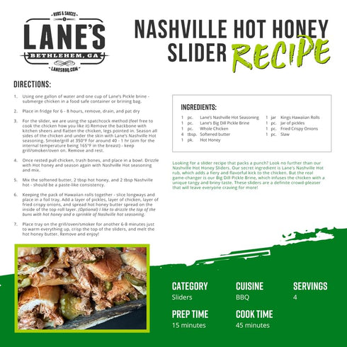 Pickle Brine Seasoning by Lane's, All-Natural for Meats, Veggies, Seafood, 16 oz (453g)