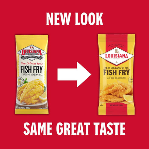 10 oz (Pack 3) Louisiana Fish Fry Products New Orleans Style Lemon Fish Fry