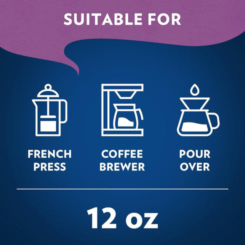 6 12oz, 5/5, 100% (Pack 6) Package Lavazza Italian Roast Ground Coffee Bags of Dark Roast, Strong and Bold Taste