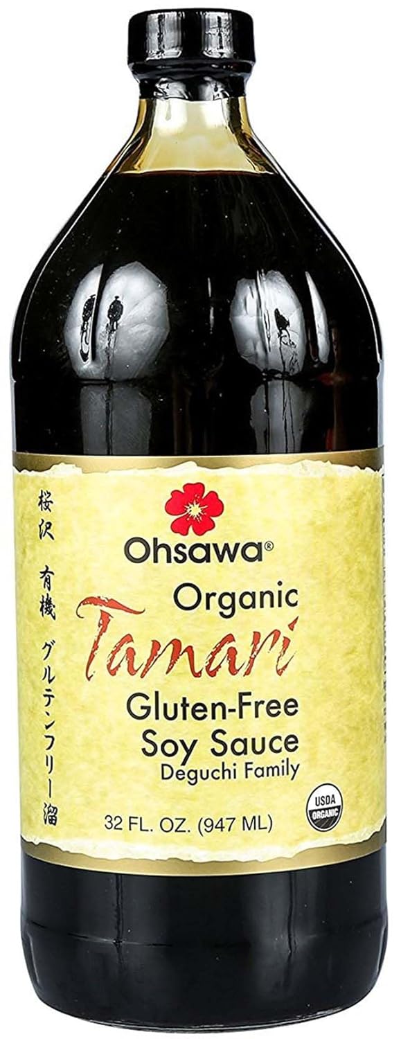 Ohsawa - Wheat-Free Tamari Soy Sauce - Traditionally Brewed, Gluten-Free, Non-GMO, Ideal