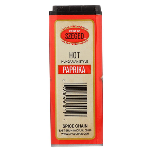 Szeged Hot Paprika Powder, 5 Oz
