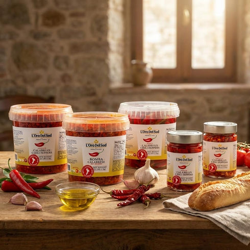 9.8 oz (280 Packed Crushed Calabrian Chili Peppers Paste, g) Spread, Chopped, Grown and in Calabria Italy, Authentic