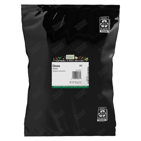 Frontier Co-op Ground Cloves, 1lb Bulk Bag - Warm, Aromatic Spice for