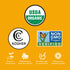 Packs 1 Pack 12 Fruit for Thought Organic Dried Mango | Dried Fruit Snack Ideal for the Family | No Sugar Added | At