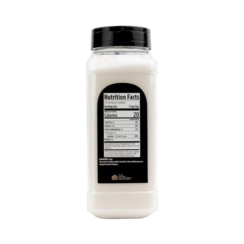 Decorative White Sanding Sugar for Cookies & Sweets - GranAroma