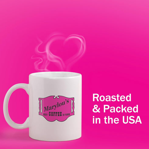 11 oz Marylous Coffee Toasted Almond Creme Flavored Coffee Ground Gourmet Coffee