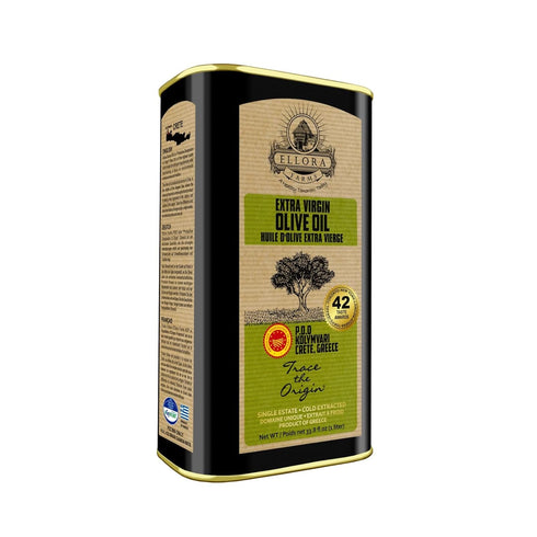 Ellora Farms Olive Oil Extra Virgin, Certified Single Estate PDO, High Polyphenol