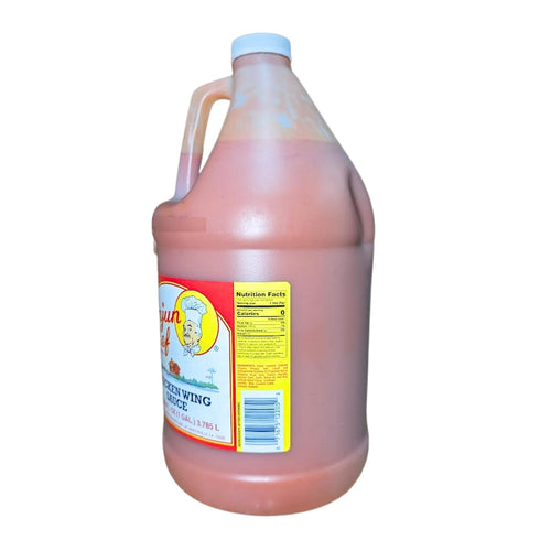 Cajun Chef 1 (Pack 1) Louisiana Chicken Wing Sauce Gallon of - Authentic Cajun Flavor for Your Chicken Wings - Smooth