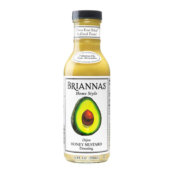 BRIANNAS - Home Style Dijon Honey Mustard Dressing - Fine Salad Dressing
