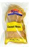 Rani Coconut (Copra) Dry Whole 2 Pieces ~ Raw (Uncooked, Unsweetened) ~