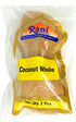 Rani Coconut (Copra) Dry Whole 2 Pieces ~ Raw (Uncooked, Unsweetened) ~