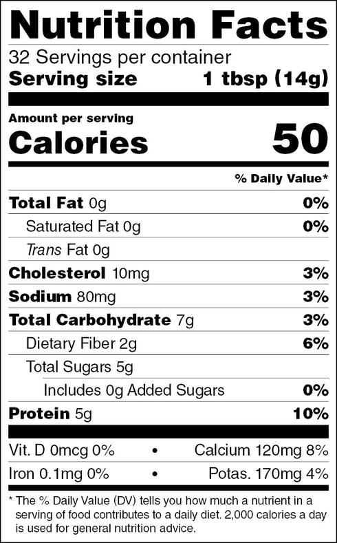 1lb swiig Powdered Yogurt, No Added Sugars or Oils, No Gluten, No GMO Ingredients, Bag