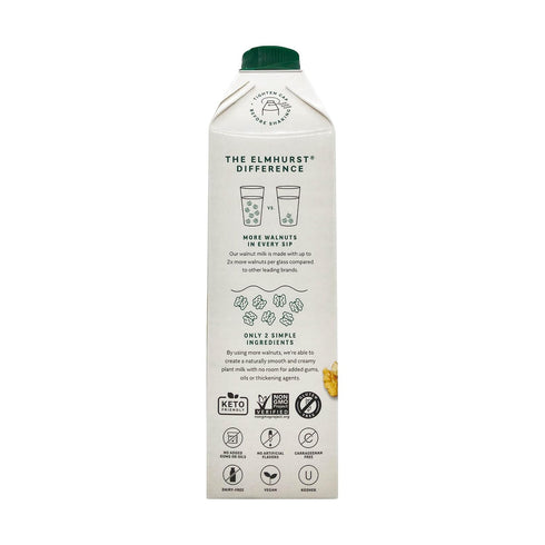 3, 32 Oz Elmhurst, Milk Walnut Unsweetened Omega Fl